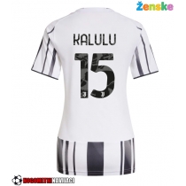 Ženske Nogometnih dresov Juventus Pierre Kalulu #15 Domači 2025-26 Kratki rokavi